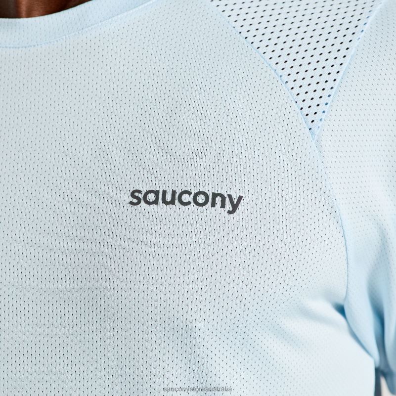 Saucony Men Elevate Short Sleeve 8460X332 Vapor