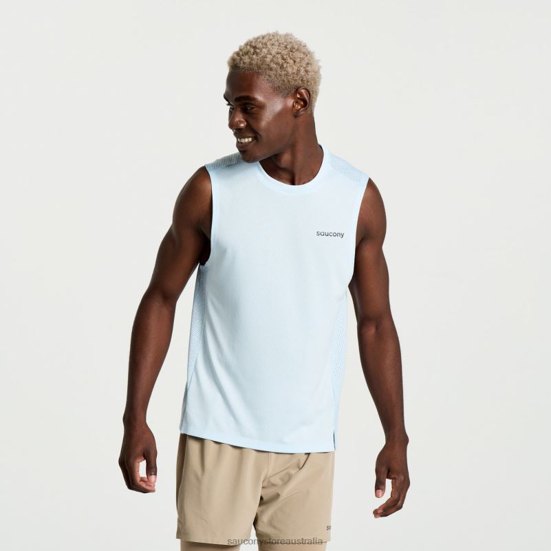Saucony Men Elevate Sleeveless 8460X315 Vapor
