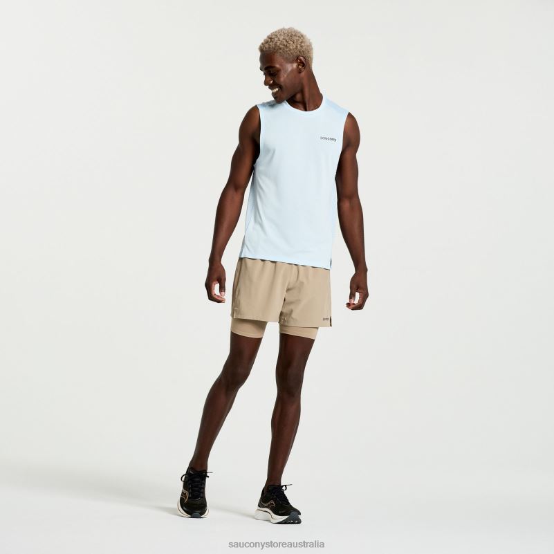 Saucony Men Elevate Sleeveless 8460X315 Vapor