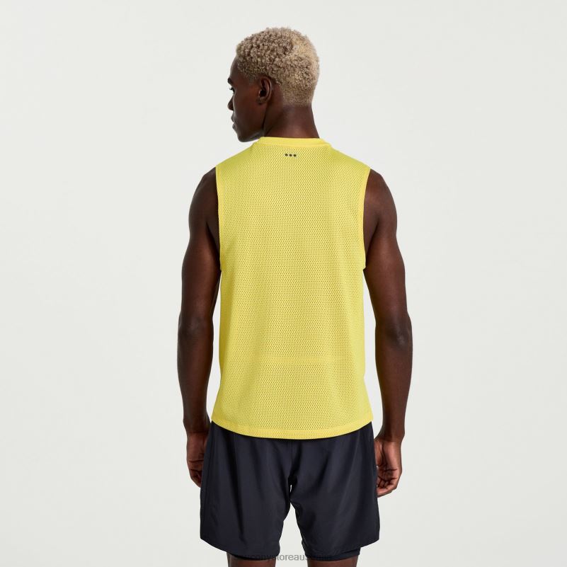Saucony Men Elevate Sleeveless 8460X317 Sulphur