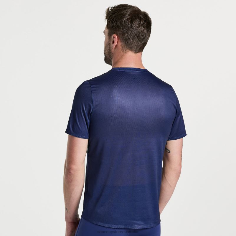 Saucony Men Elite Short Sleeve 8460X353 Sodalite