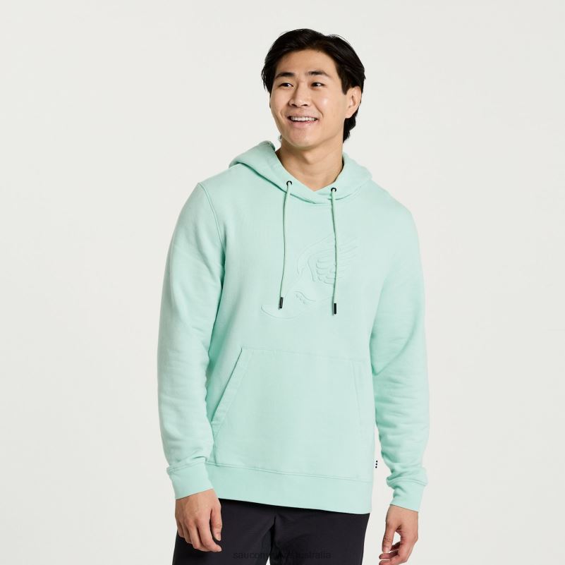 Saucony Men Rested Hoodie 8460X384 Atmos Graphic