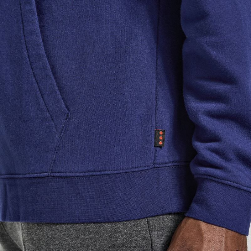 Saucony Men Rested Hoodie 8460X387 Sodalite