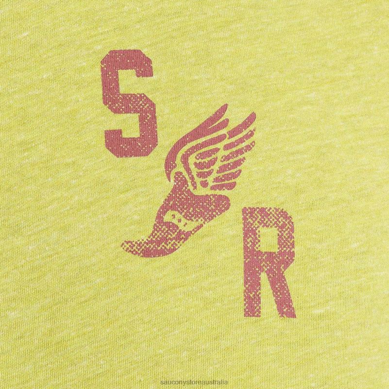 Saucony Men Rested T-Shirt 8460X355 Arroyo Heather Graphic