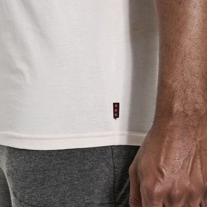 Saucony Men Rested T-Shirt 8460X358 Sand