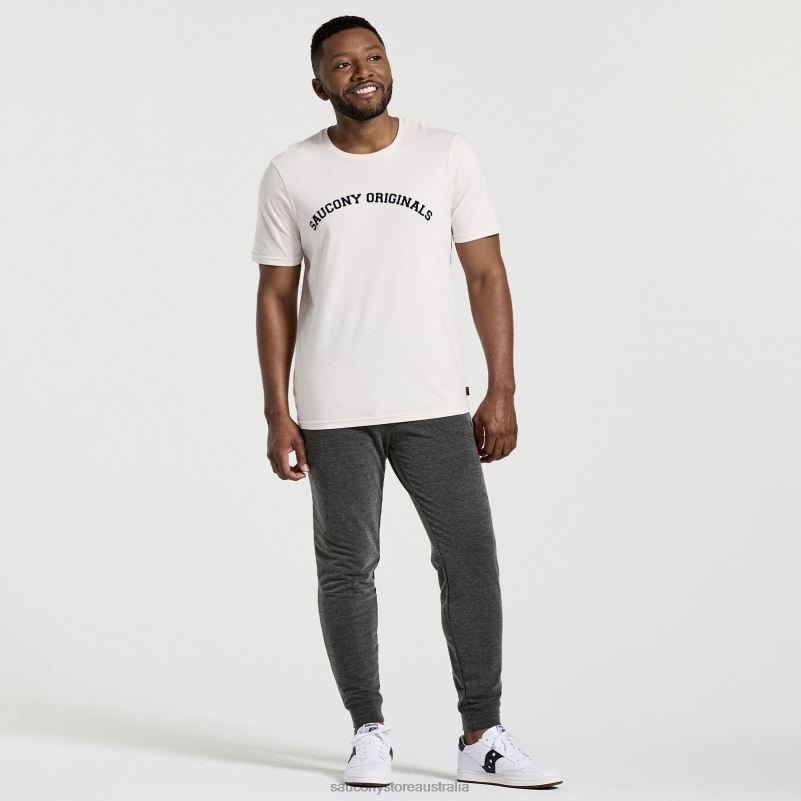 Saucony Men Rested T-Shirt 8460X358 Sand