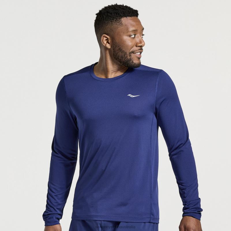 Saucony Men Stopwatch Long Sleeve 8460X341 Sodalite