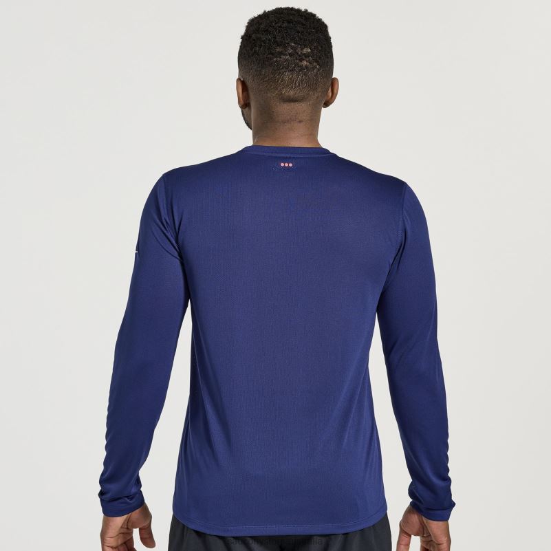 Saucony Men Stopwatch Long Sleeve 8460X341 Sodalite