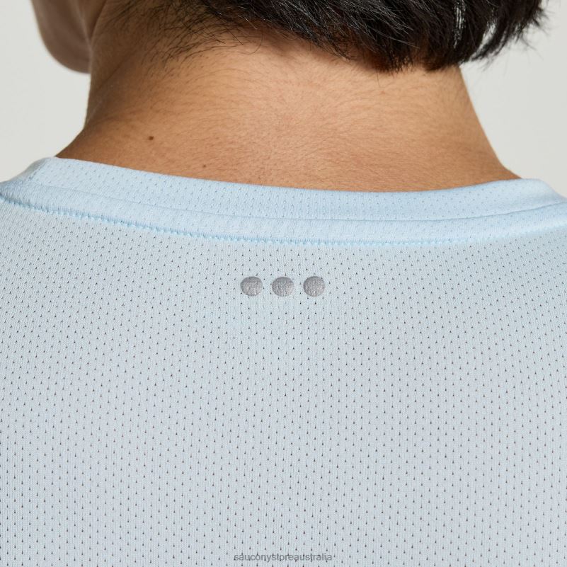 Saucony Men Stopwatch Short Sleeve 8460X318 Vapor