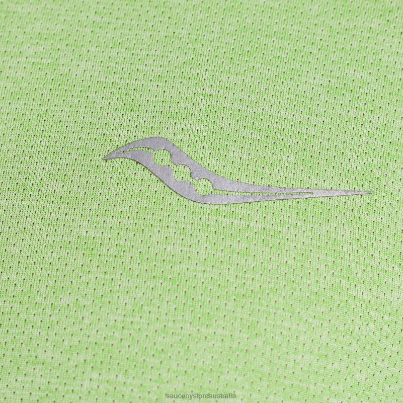 Saucony Men Stopwatch Short Sleeve 8460X324 Invader Heather