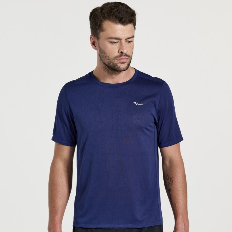 Saucony Men Stopwatch Short Sleeve 8460X327 Sodalite