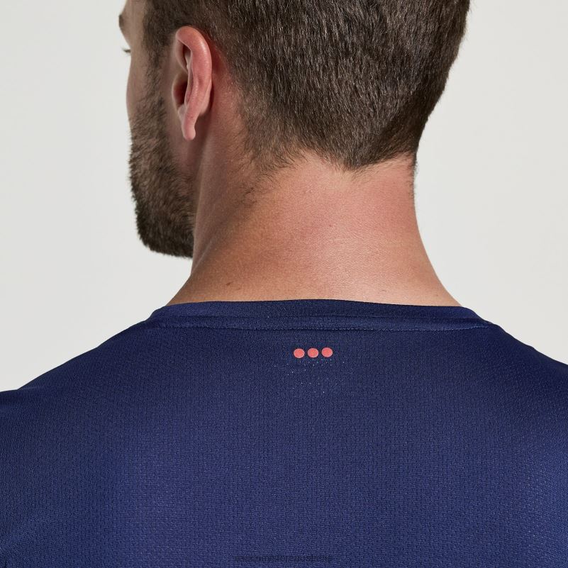 Saucony Men Stopwatch Short Sleeve 8460X327 Sodalite