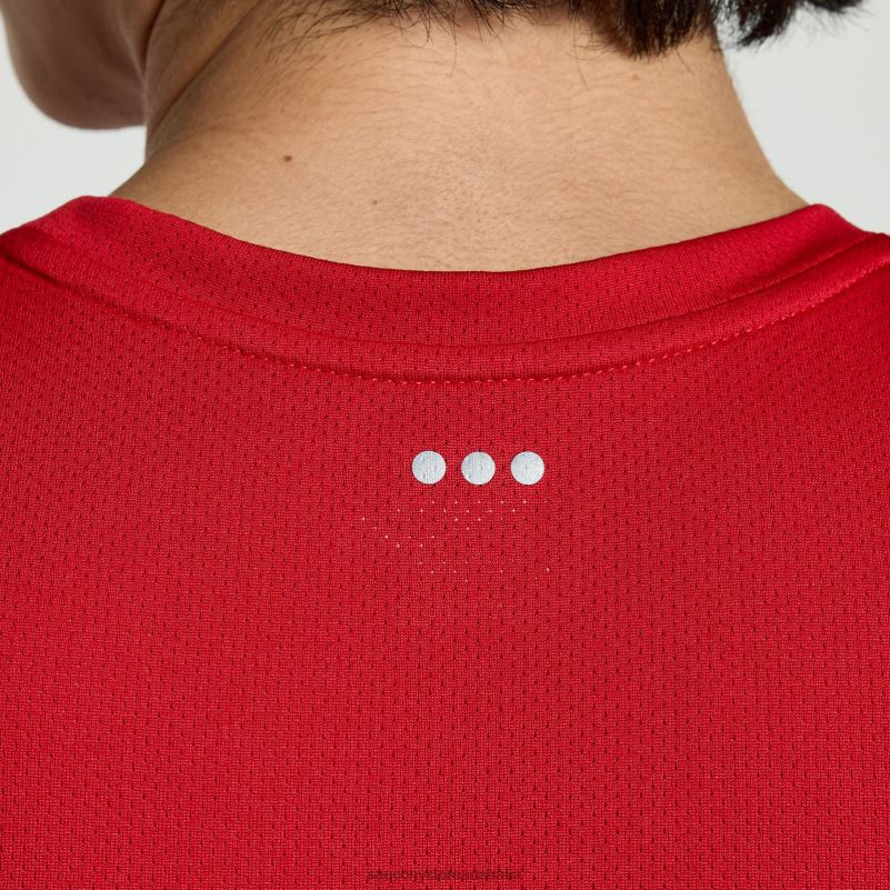 Saucony Men Stopwatch Singlet 8460X305 Poppy