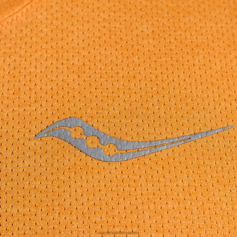 Saucony Men Stopwatch Singlet 8460X309 Marigold Heather