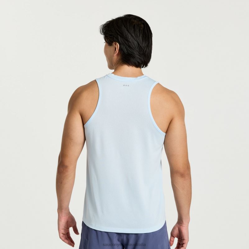 Saucony Men Stopwatch Singlet 8460X312 Vapor