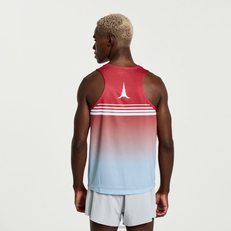 Saucony Men Tokyo Stopwatch Singlet 8460X329 Tokyo 2023