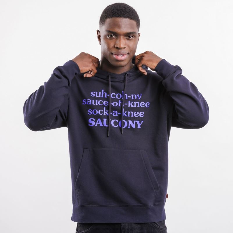 Saucony X Men Frank Cooke Rested Hoodie 8460X361 Black