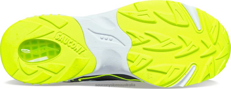 Saucony Men 3D Grid Hurricane 8460X197 Black/White