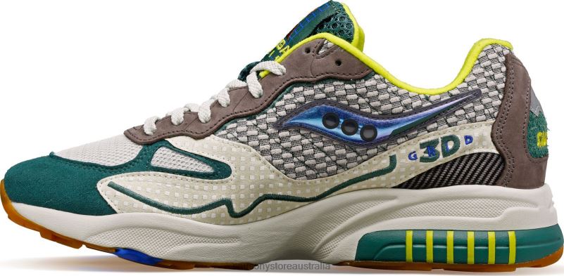 Saucony Men 3D Grid Hurricane Bodega 8460X232 Bodega