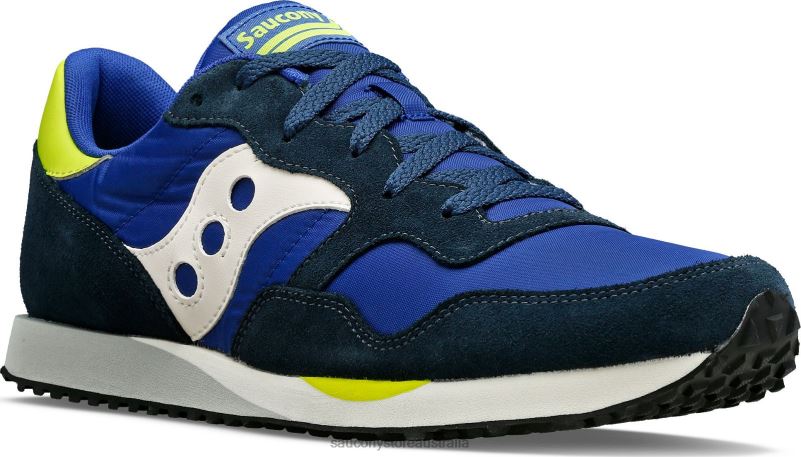 Saucony Men DXN Trainer 8460X182 Blue/White/Lime
