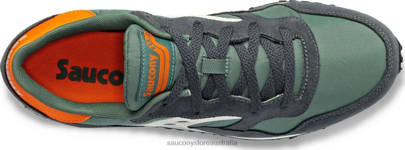 Saucony Men DXN Trainer 8460X184 Green/White/Orange