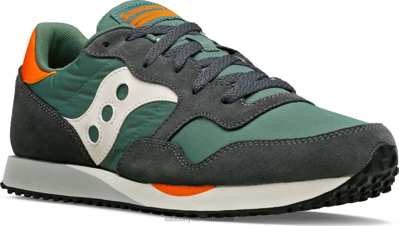 Saucony Men DXN Trainer 8460X184 Green/White/Orange