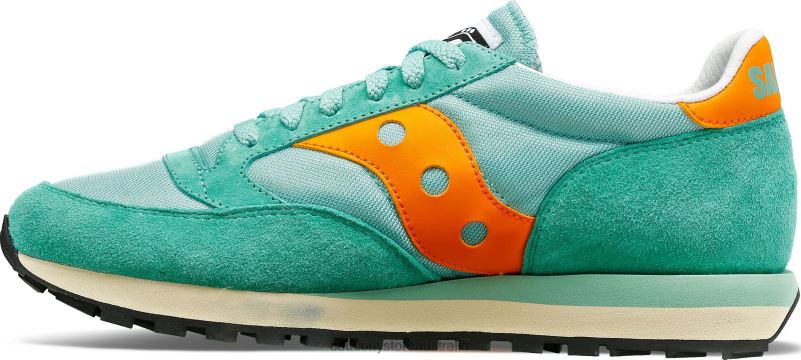 Saucony Men Jazz 81 8460X276 Aqua/Orange