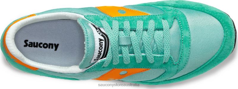 Saucony Men Jazz 81 8460X276 Aqua/Orange