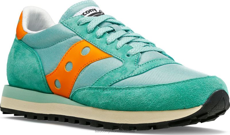 Saucony Men Jazz 81 8460X276 Aqua/Orange
