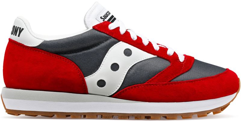 Saucony Men Jazz 81 8460X284 Red/Grey