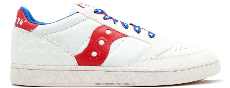 Saucony Men Jazz Court 1776 8460X176 White/Red