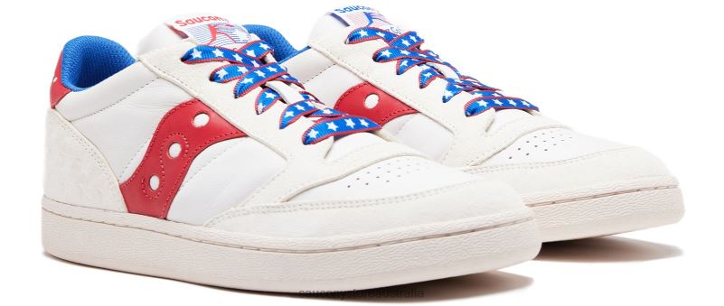 Saucony Men Jazz Court 1776 8460X176 White/Red