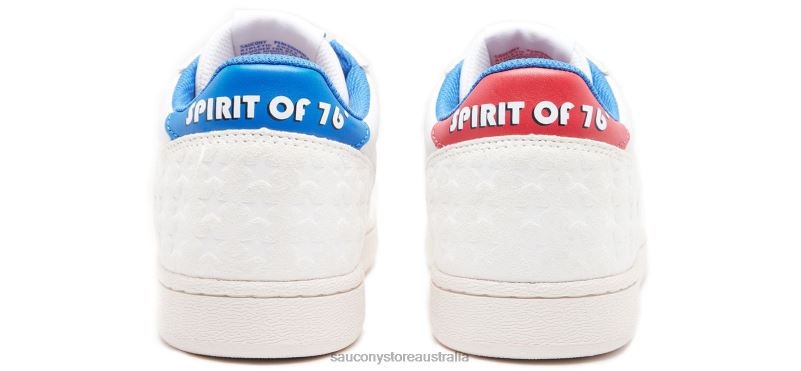 Saucony Men Jazz Court 1776 8460X176 White/Red