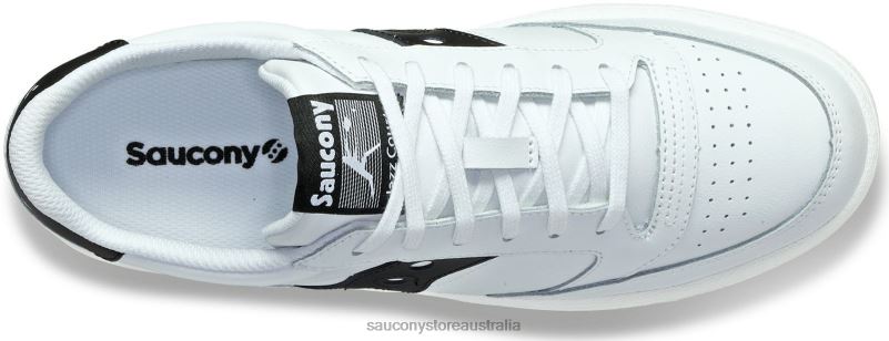 Saucony Men Jazz Court PU 8460X236 White/Black