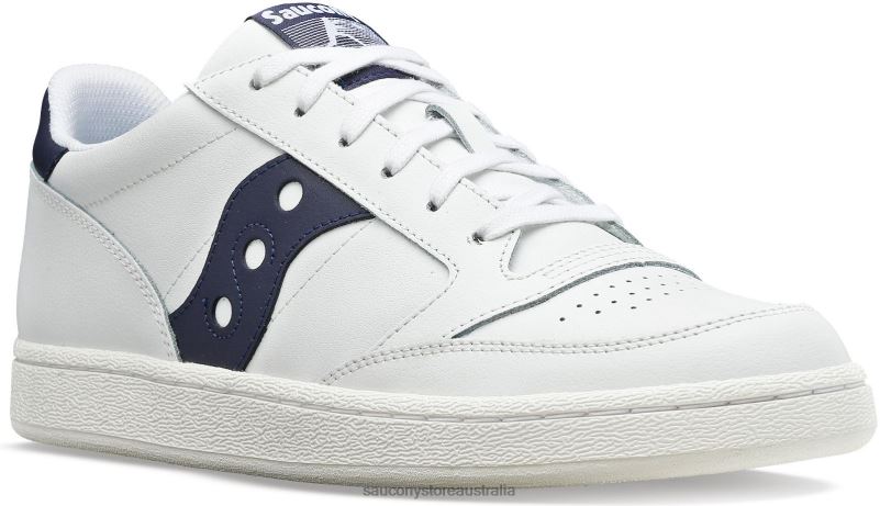 Saucony Men Jazz Court PU 8460X238 White/Navy