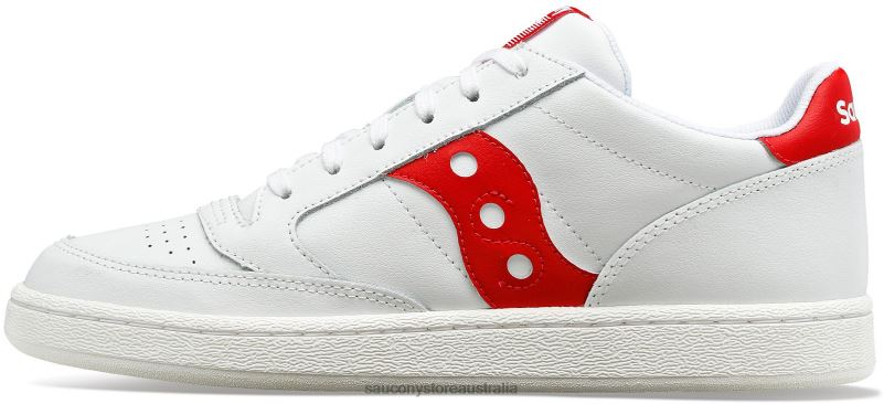 Saucony Men Jazz Court PU 8460X239 White/Red