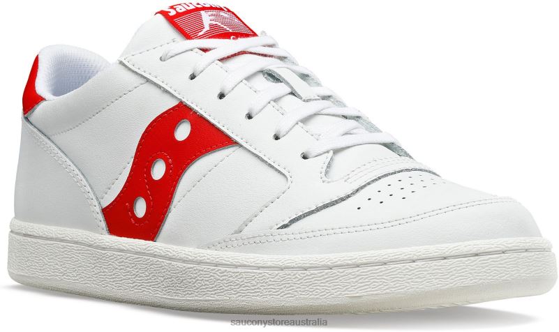Saucony Men Jazz Court PU 8460X239 White/Red