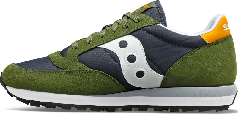 Saucony Men Jazz Original 8460X266 Green/Navy