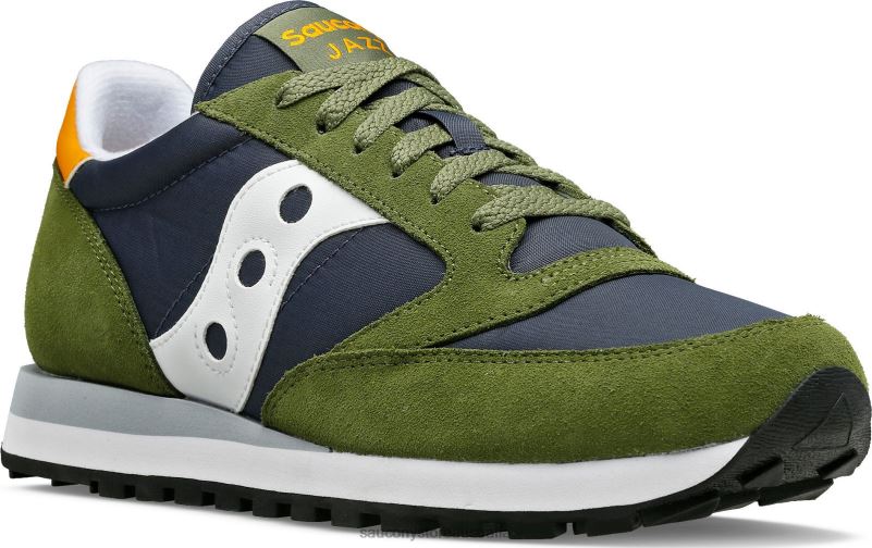 Saucony Men Jazz Original 8460X266 Green/Navy