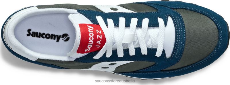 Saucony Men Jazz Original 8460X272 Olive/Navy