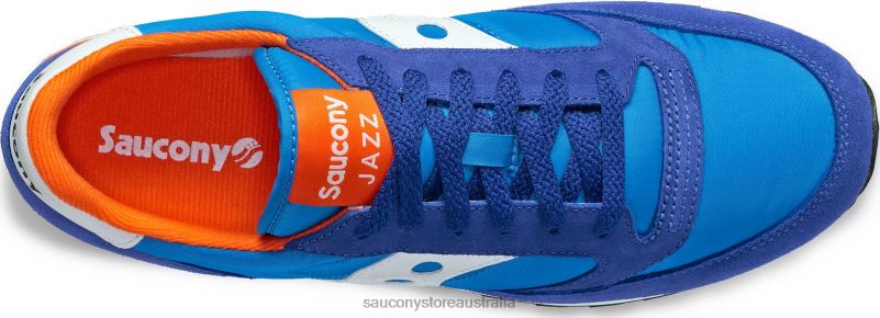 Saucony Men Jazz Original 8460X274 Sky Blue/Orange