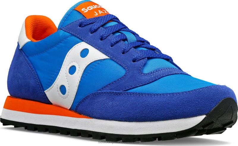 Saucony Men Jazz Original 8460X274 Sky Blue/Orange