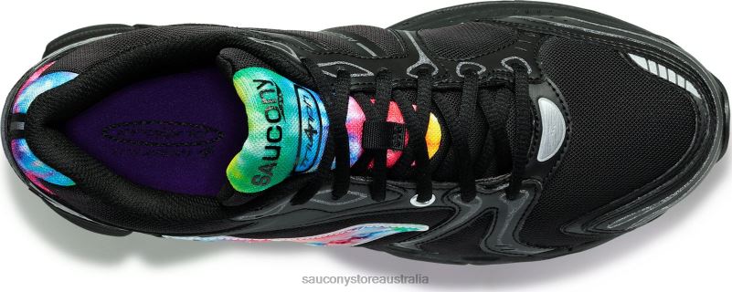 Saucony Men OG ProGrid Triumph 4 Tie-Dye 8460X174 Black/Tie-Dye