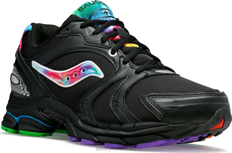 Saucony Men OG ProGrid Triumph 4 Tie-Dye 8460X174 Black/Tie-Dye