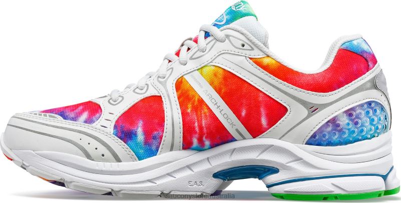 Saucony Men OG ProGrid Triumph 4 Tie-Dye 8460X175 White/Tie-Dye