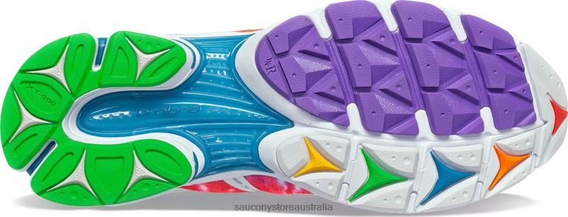 Saucony Men OG ProGrid Triumph 4 Tie-Dye 8460X175 White/Tie-Dye