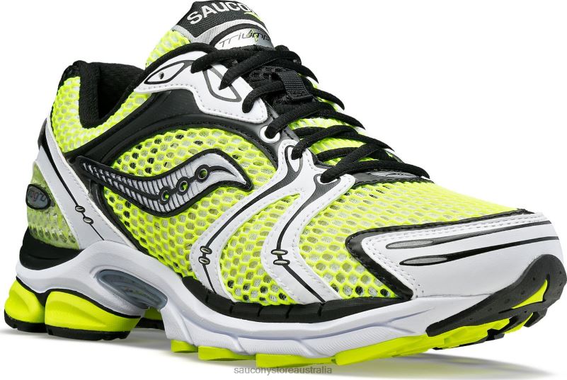 Saucony Men ProGrid Triumph 4 8460X196 Yellow/Silver