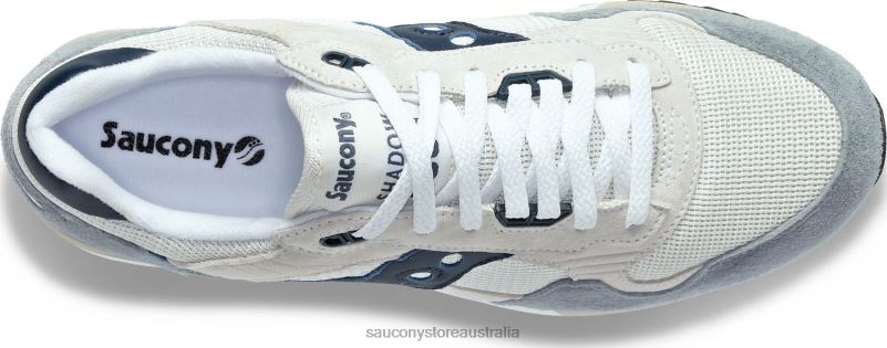 Saucony Men Shadow 5000 8460X248 Light Grey/Navy