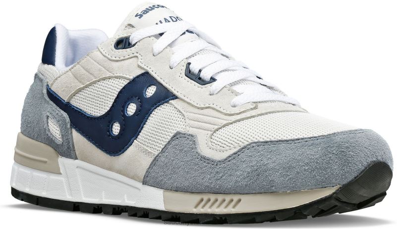 Saucony Men Shadow 5000 8460X248 Light Grey/Navy