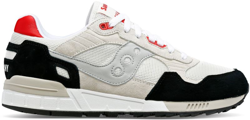 Saucony Men Shadow 5000 8460X251 White/Black/Red